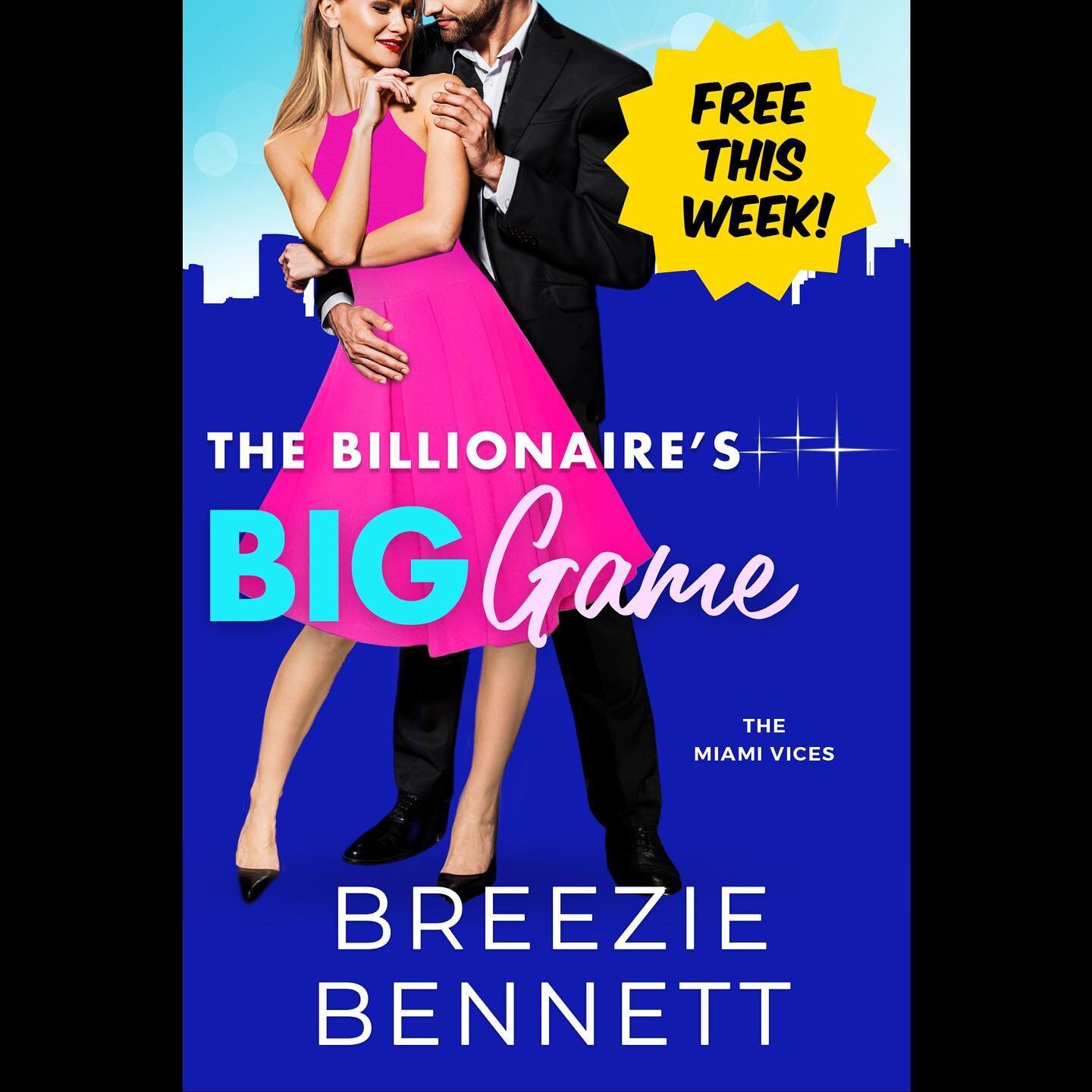 Hey friends! Guess what? THE BILLIONAIRE'S BIG GAME (Miami Vices Book 1) is FREE this week!😻🔥🌊 This is a limited time offer and only lasts until Friday, so make sure you go download your free ebook. Happy reading!📖🎉
&bull;
&bull;
&bull;Link to t