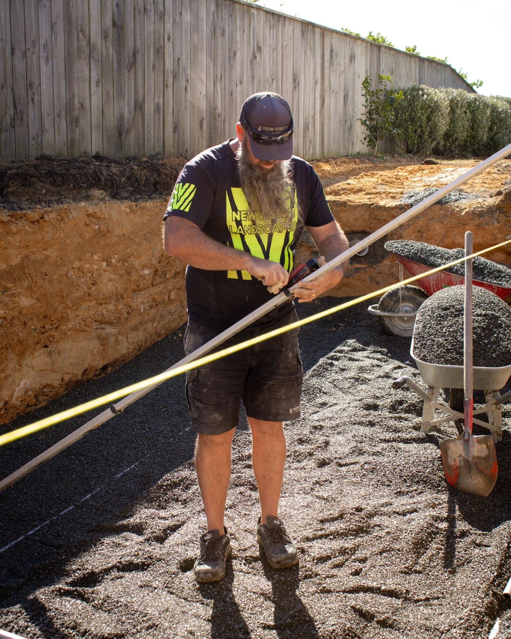 NV Pools’ Foreman Hayden prepping the levels for a pool drop. We are so excited for our clients! 🤩
#nvp #nvpools #newvisionlandscapes #nvl #landscapearchitecture #landscapedesign #nvdesign #teamawesome #teamnvl #nelsontasman #nelsontasmannz