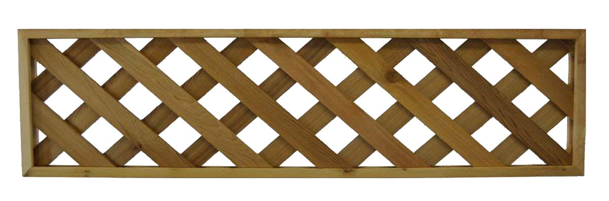 Wester Red Cedar Diagonal Lattice