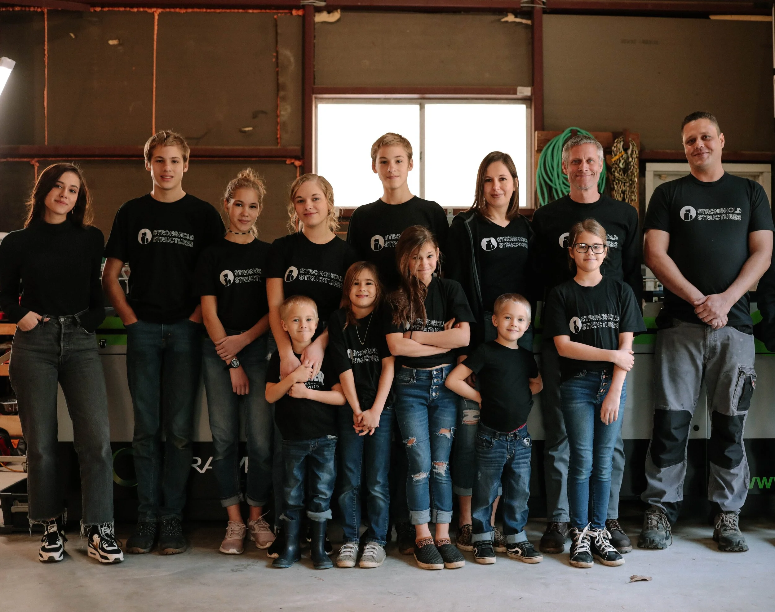 the family (and our favorite technician, Andre!)