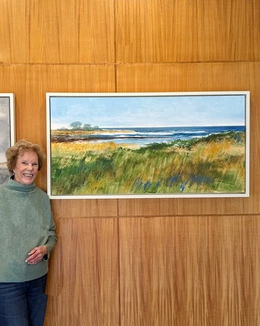 Just installed a new painting in my ongoing show at the Smith College Alumnae Gallery, Northampton MA. Open weekdays 9:30-4:30. Summer Meadow, now that its almost summer.