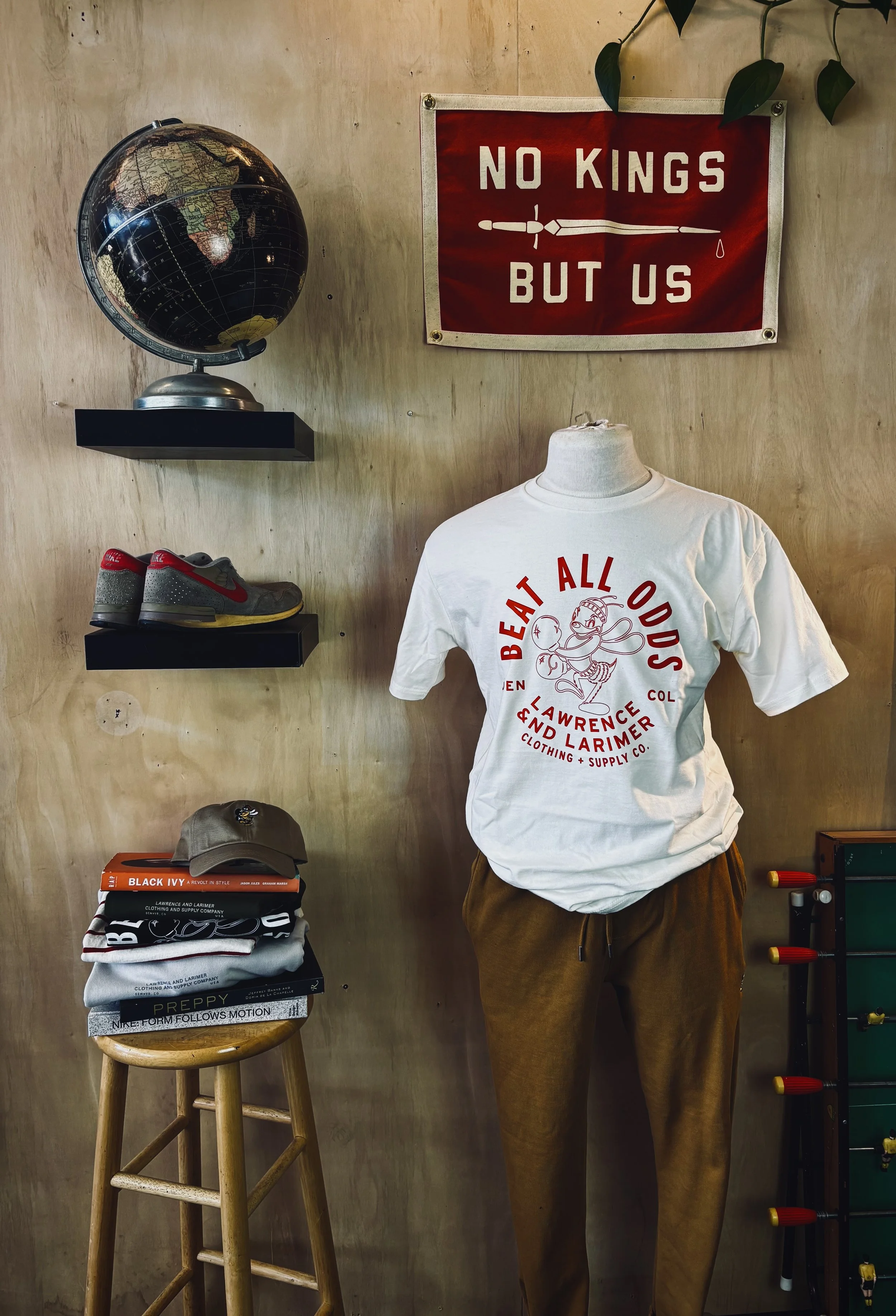 CREAM/RED BEAT ALL ODDS TITLE CREW