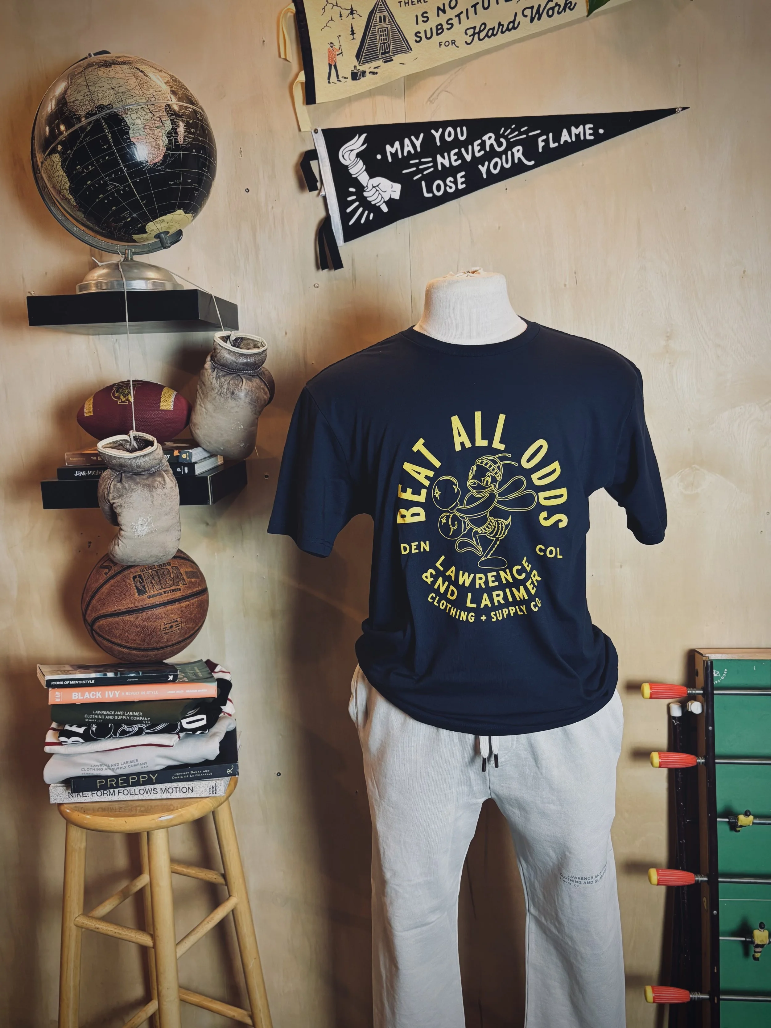 NAVY/GOLD BEAT ALL ODDS CREW