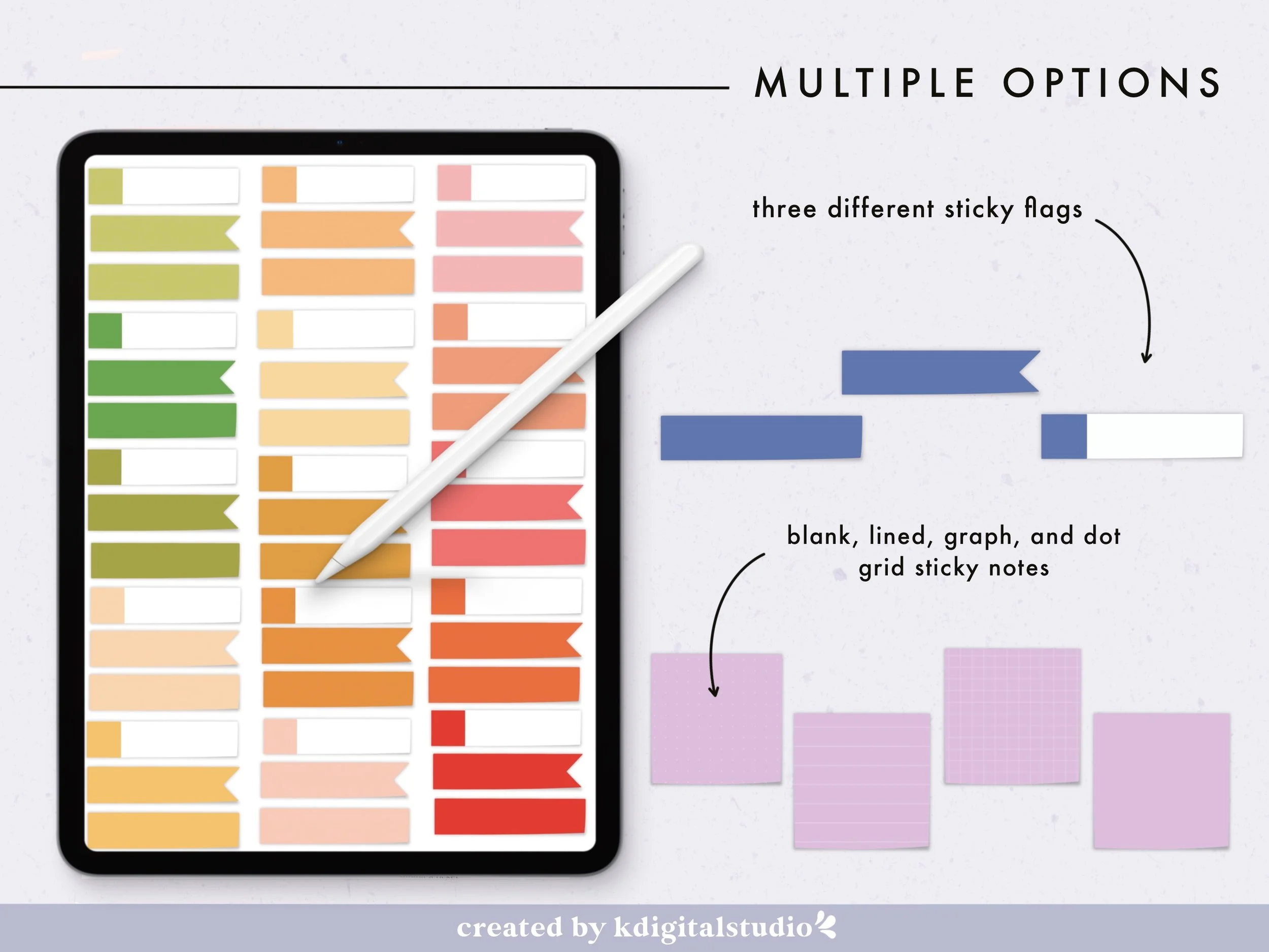 Sticky Notes for Digital Planning or Notetaking Instant Digital ...