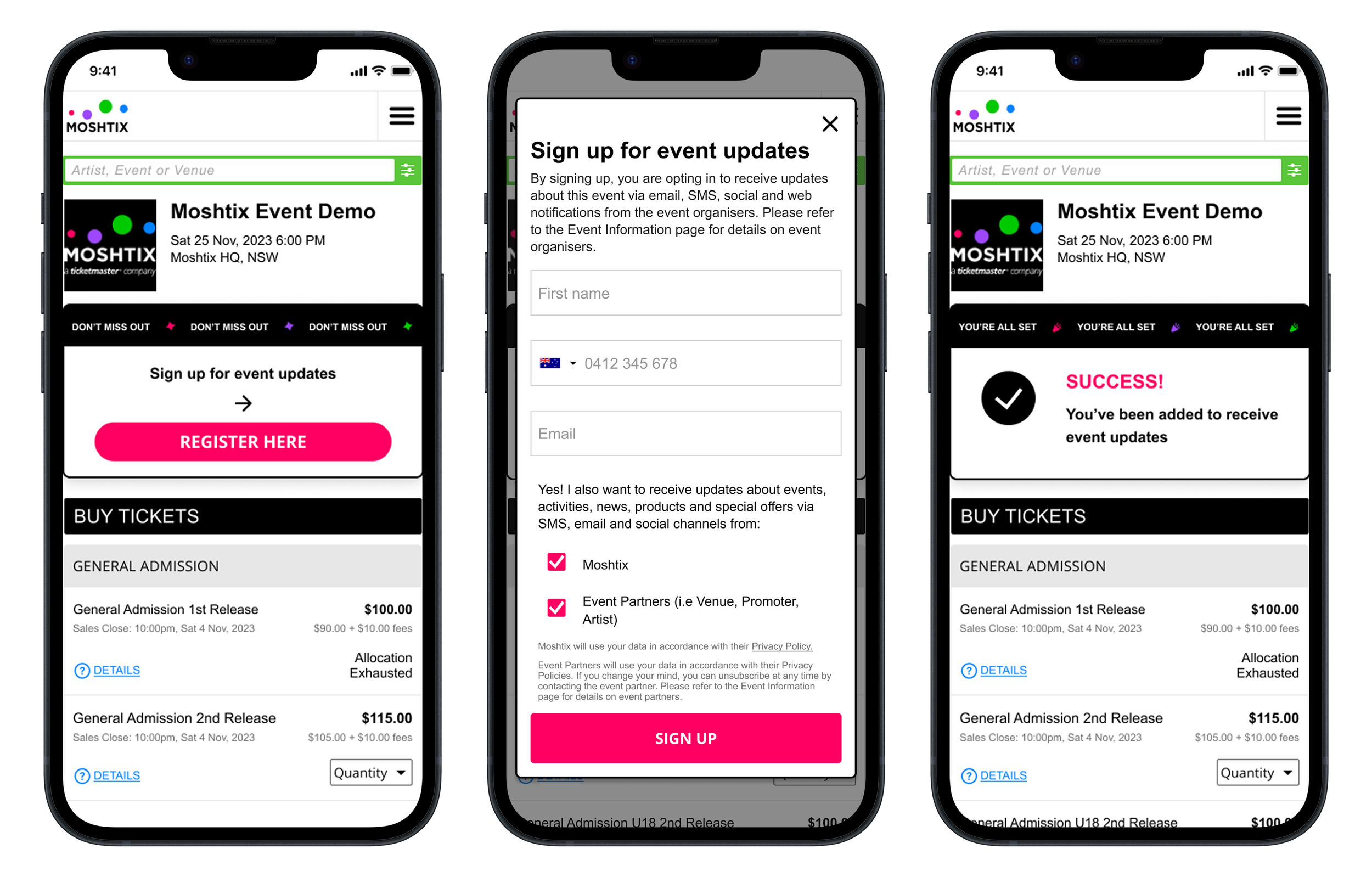 Moshtix Waitlist Just Got Upgraded - Here’s What’s New!