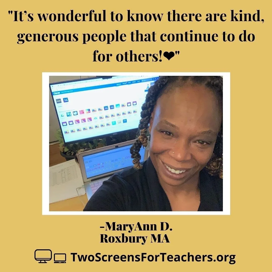 So much gratitude for everyone who has donated to support teachers and their students during the challenge of teaching during COVID. We couldn&rsquo;t do this without you! 

We can get through these tough times if we continue supporting each other❤️ 