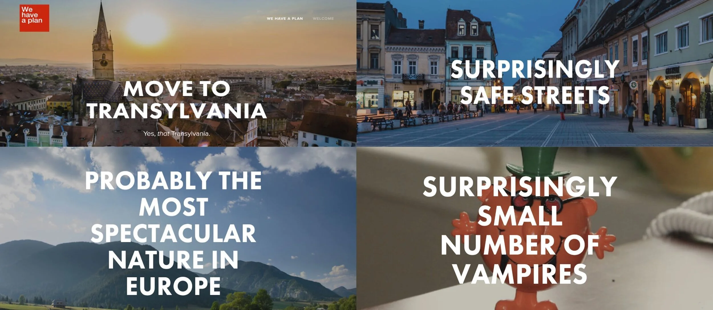 ⬆ We built a simple website and 24 hours later, we were in The Guardian and other international media outlets, and more than 100.000 people were visiting the website, learning new things about this fascinating European region