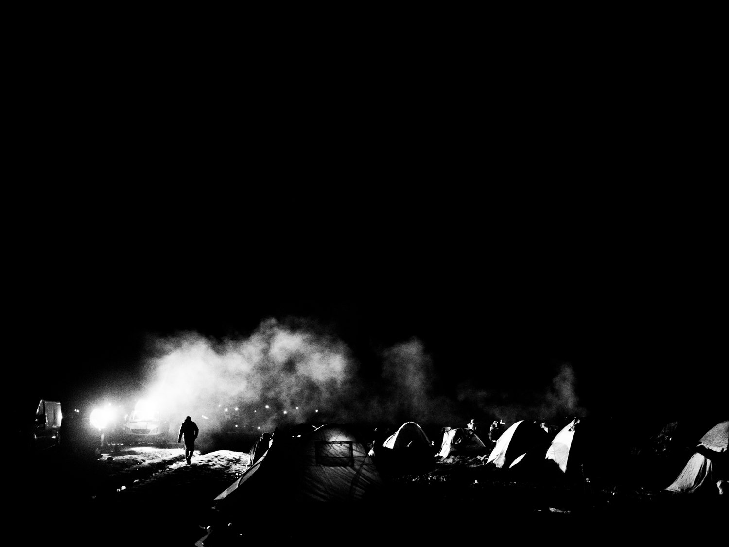 Greece. Idomeni refugee camp. 2016.