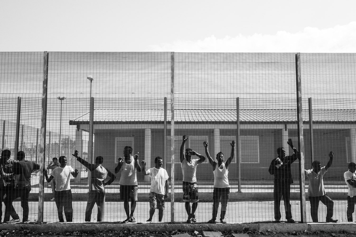 Italy. Crotone. C.A.R.A, shelter for refugees and asylum seekers. 2013.