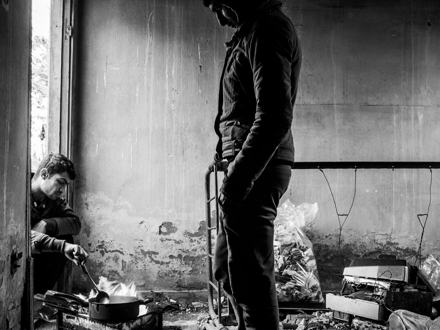 Greece. Idomeni refugee camp. 2016.