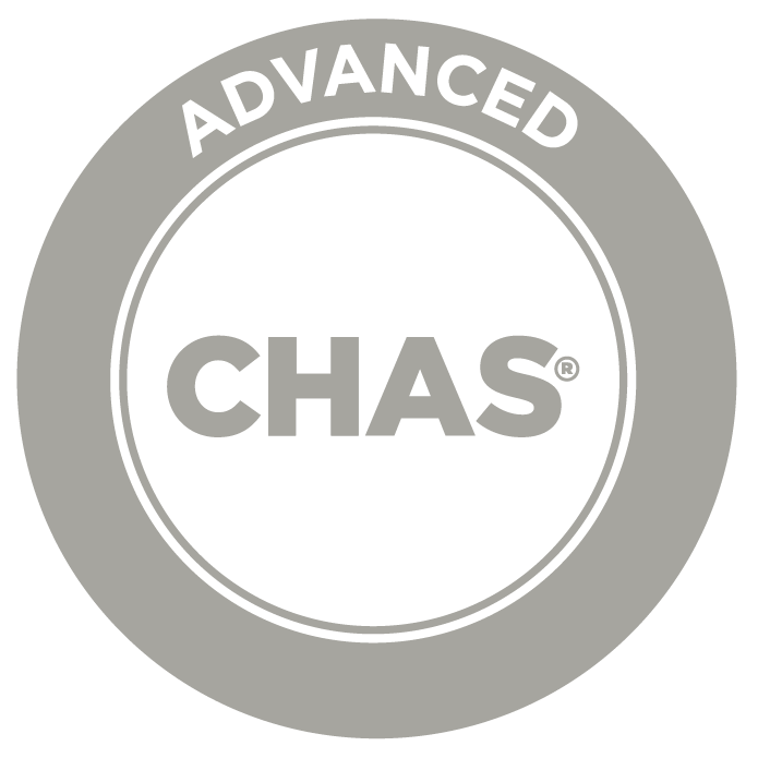 Alessia Tudor is CHAS ADVANCED accredited fit out and refurbishment contractor