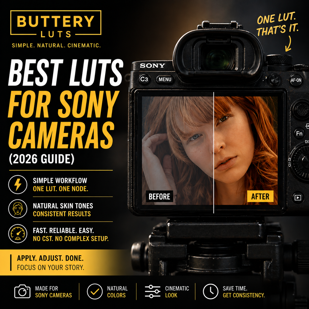Best LUTs for Sony Cameras (2026) – Tested for Real Workflows