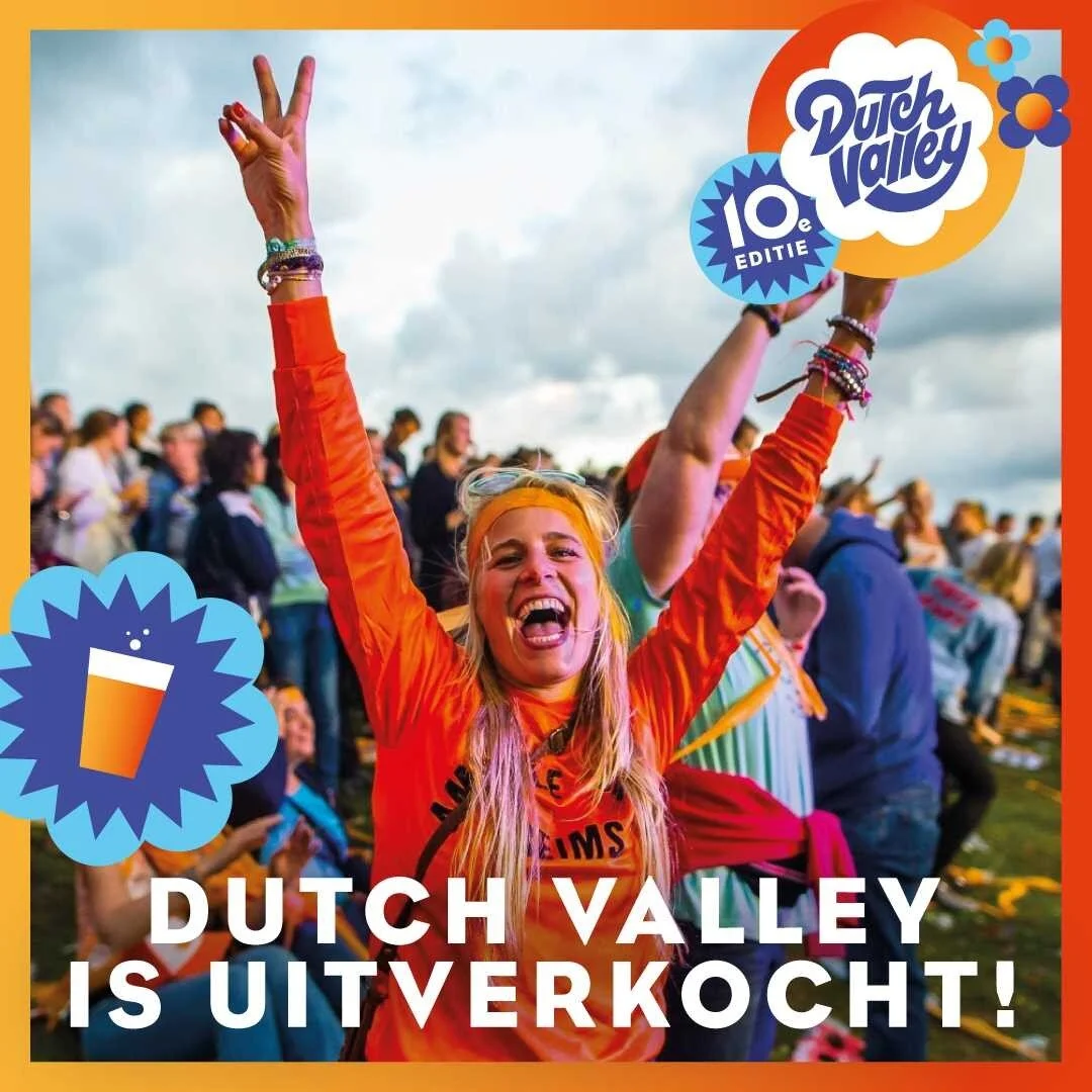 🎉 DUTCH VALLEY 2021 IS HE-LE-MAAL UITVERKOCHT! 🎉

Wat een enthousiasme en wat een vertrouwen! Twee maanden (!) voor aanvang is Dutch Valley 2021 stijf uitverkocht en gaan we ons opmaken voor de tiende editie van de grootste en gezelligste muzikale kermis van Nederland. 

Iedereen die een aanbetaling voor een kaartje heeft gedaan krijgt deze week een e-mail over het tweede deel van zijn/haar aankoop. Meer info over ons deurbeleid: www.dutchvalleyfestival.nl/veel-gestelde-vragen