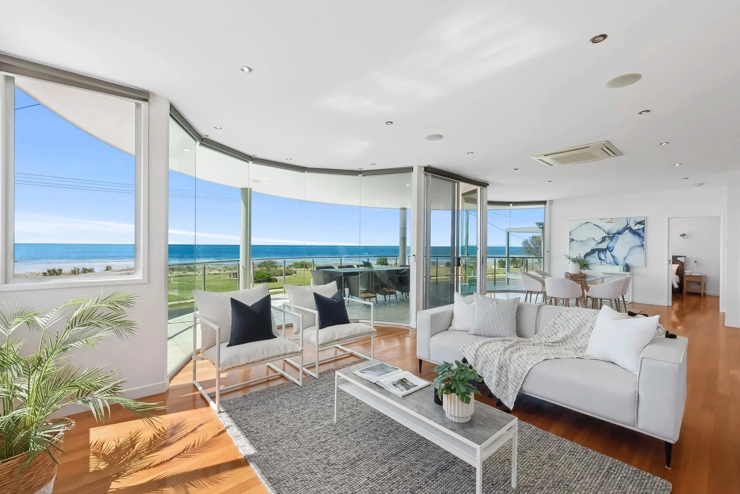 Home staging on Bellarine Peninsula - coastal home styling by Moda Interior Styling a local business.