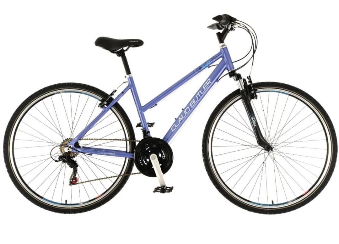 AVAILABLE

Claud Butler Explorer Low Step.
Perfect for commuting, popping to the shops or general cycling pleasure.
This stunning ladies bike has a 20&quot; frame, front hydraulic suspension and 18 speed drive train.
This is the ultimate in cycling v