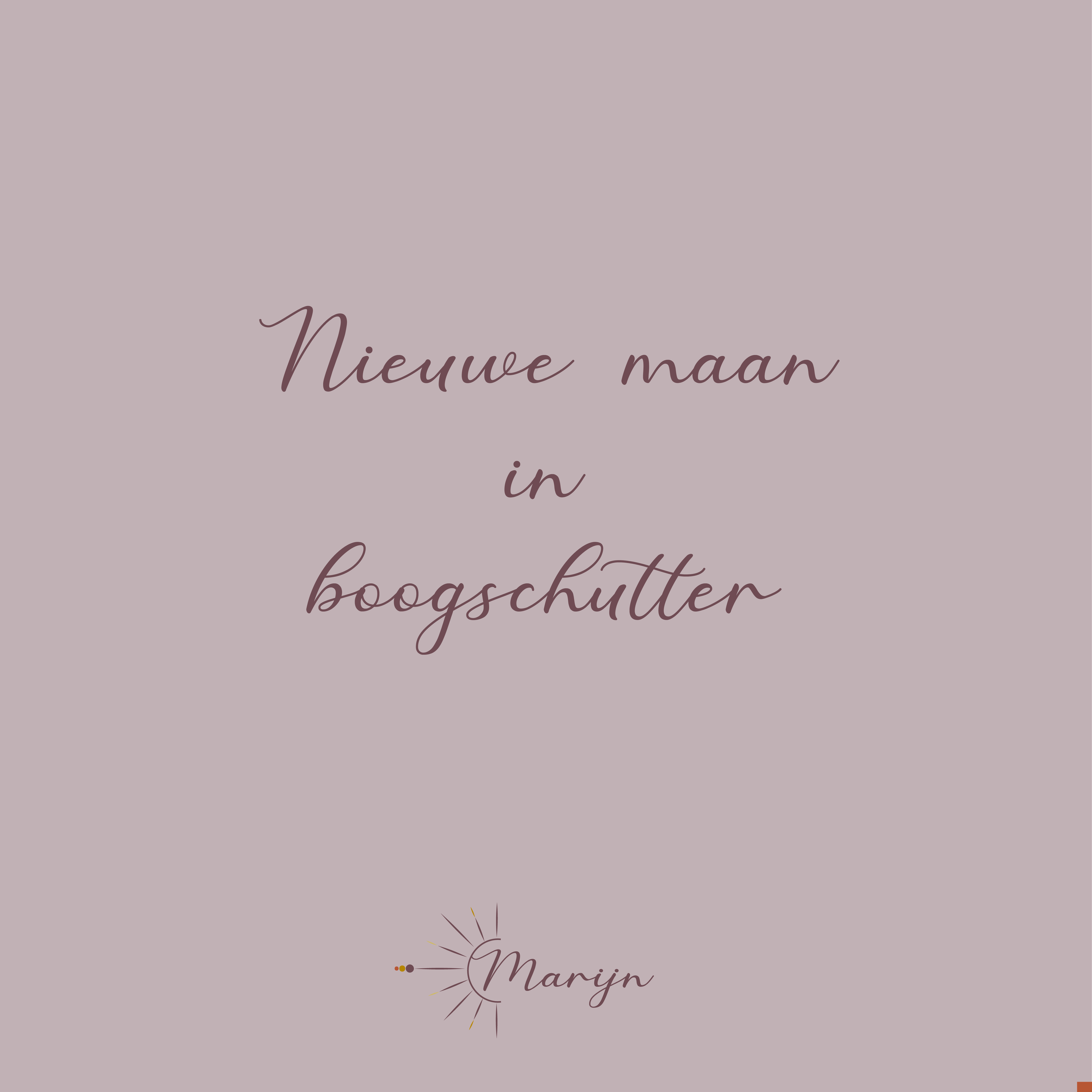 🌑 Nieuwe Maan in Boogschutter — 20 december 2025