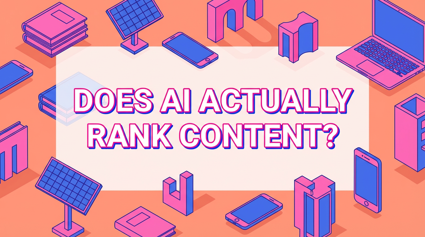 Does AI Actually Rank Content?