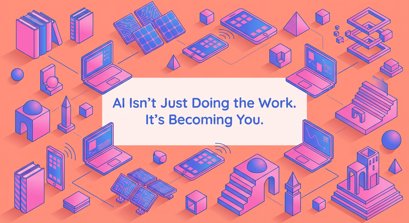 AI Isn’t Just Doing the Work. It’s Becoming You.