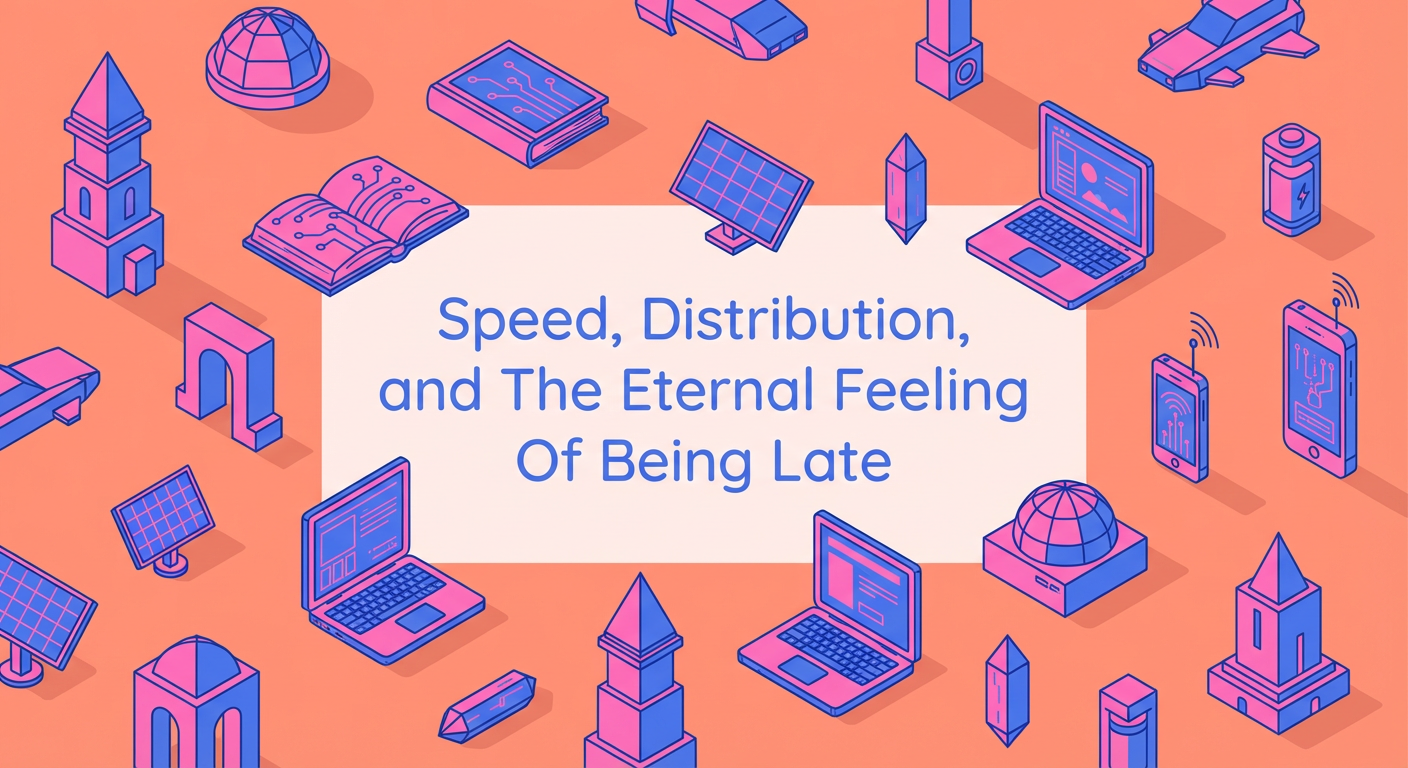 Speed, Distribution, and The Eternal Feeling Of Being Late