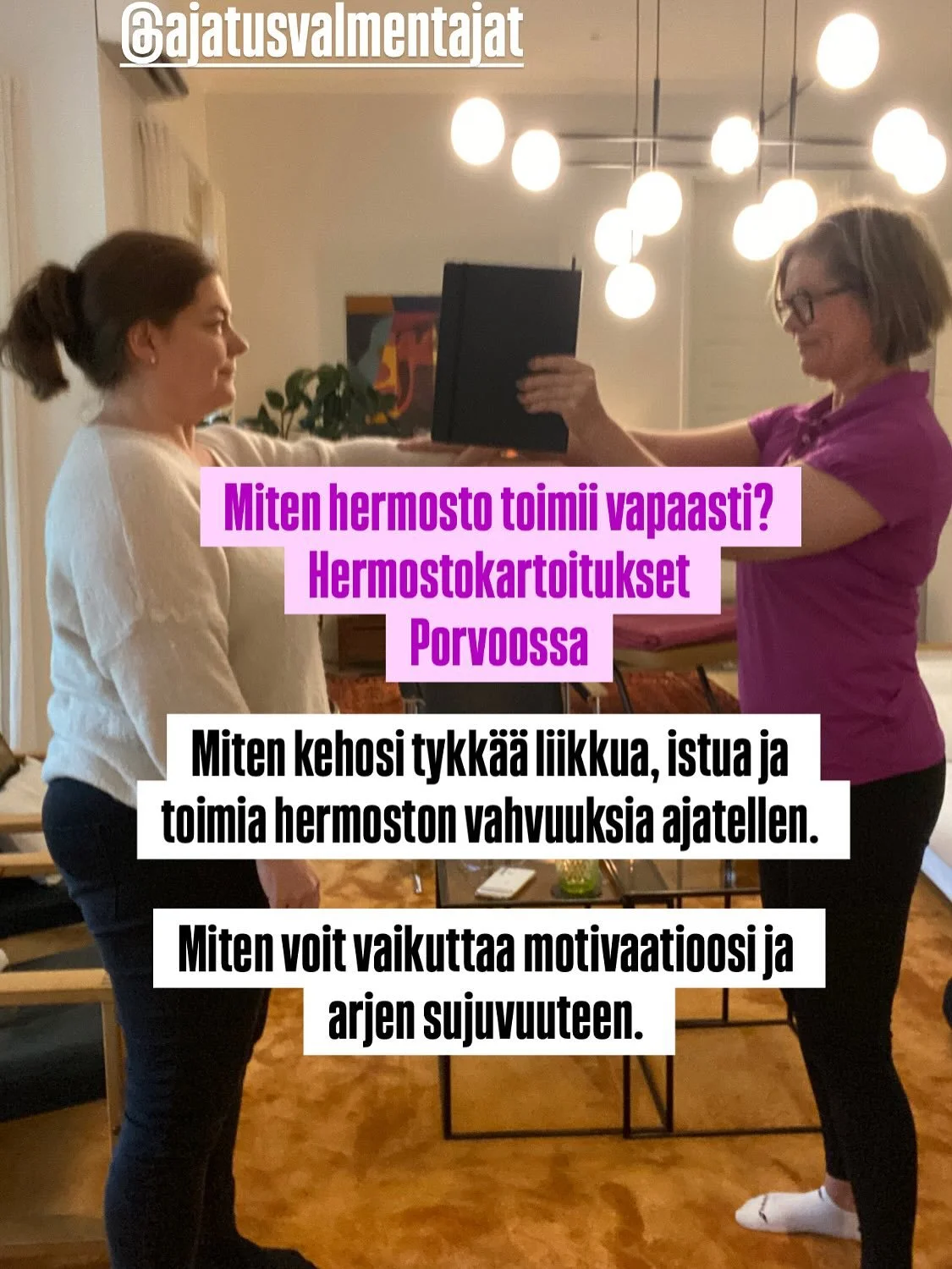 Sensocoaching. Yksil&ouml;llisen hermoston parhaaksi.

Hermosto-opinnot l&auml;henev&auml;t p&auml;&auml;t&ouml;st&auml;. 
T&auml;m&auml; kouluttautumismatka @spinacor toiminnallisen neurotieteen saloihin on alkanut mulla kev&auml;&auml;ll&auml; 2023