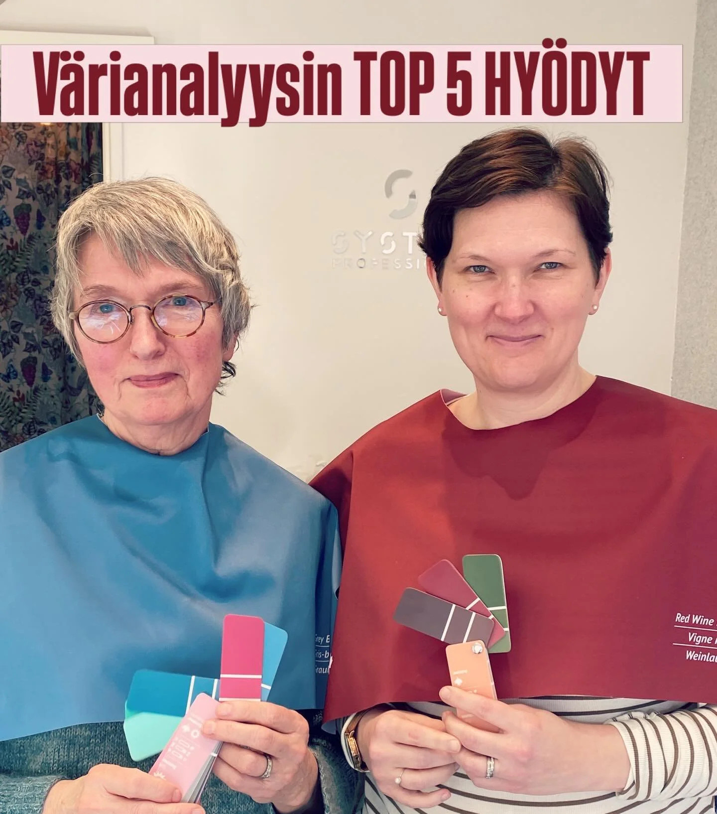 Miksi jotkut v&auml;rit saavat sinut hehkumaan?

V&auml;rianalyysi auttaa l&ouml;yt&auml;m&auml;&auml;n juuri sinulle sopivat s&auml;vyt. Kun v&auml;rit ovat oikeat, moni asia helpottuu arjessa.

💛 N&auml;yt&auml;t pirte&auml;mm&auml;lt&auml; ja lev