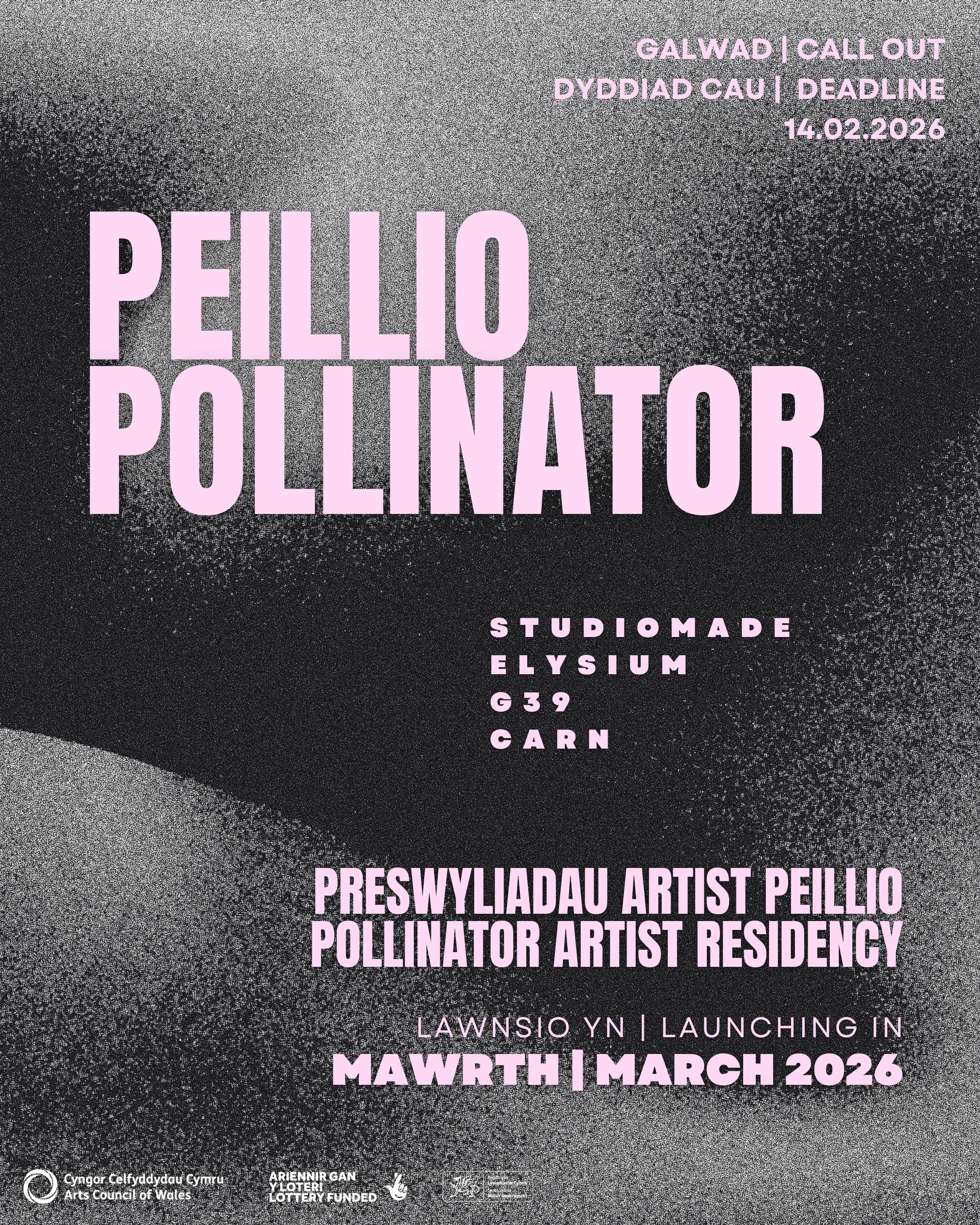 PRESWYLIADAU PEILLIO I ARTISTIAID | POLLINATOR ARTISTS RESIDENCIES