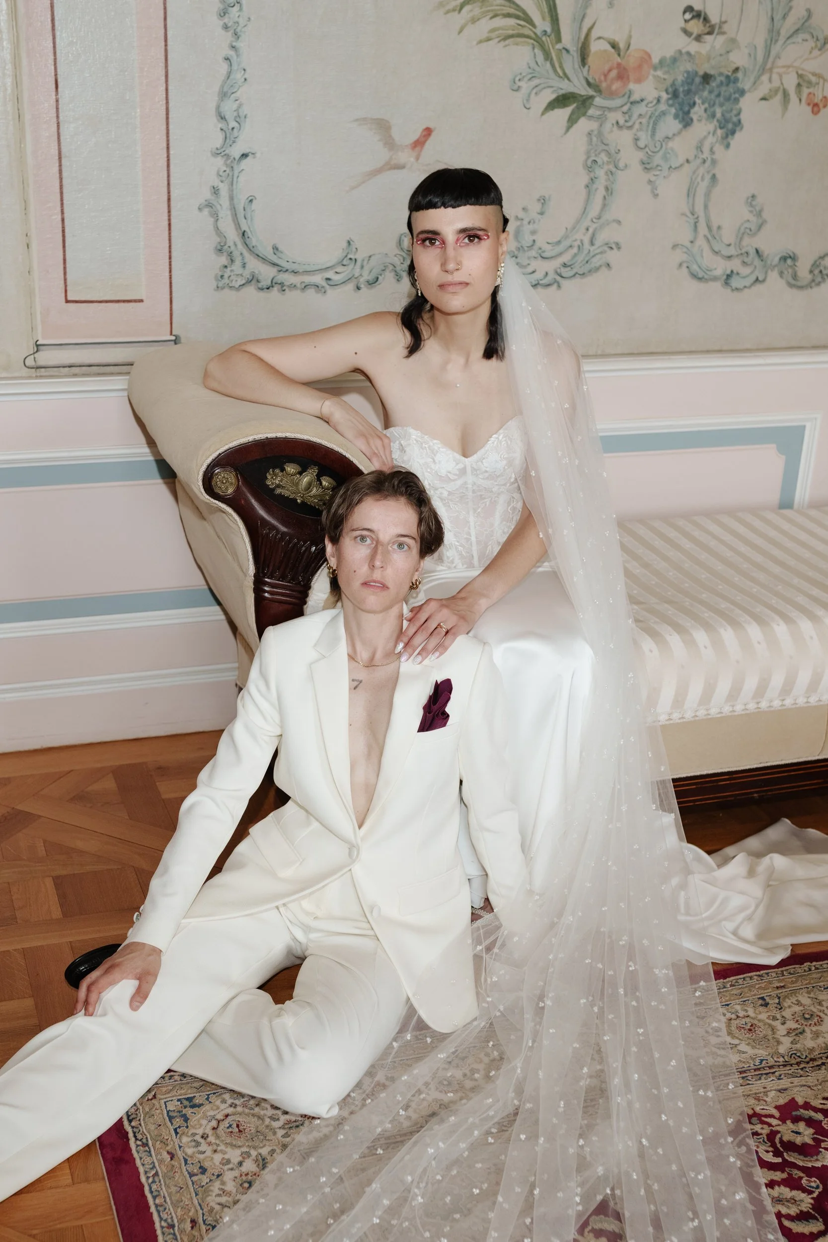 Elegante Hochzeit im Schloss