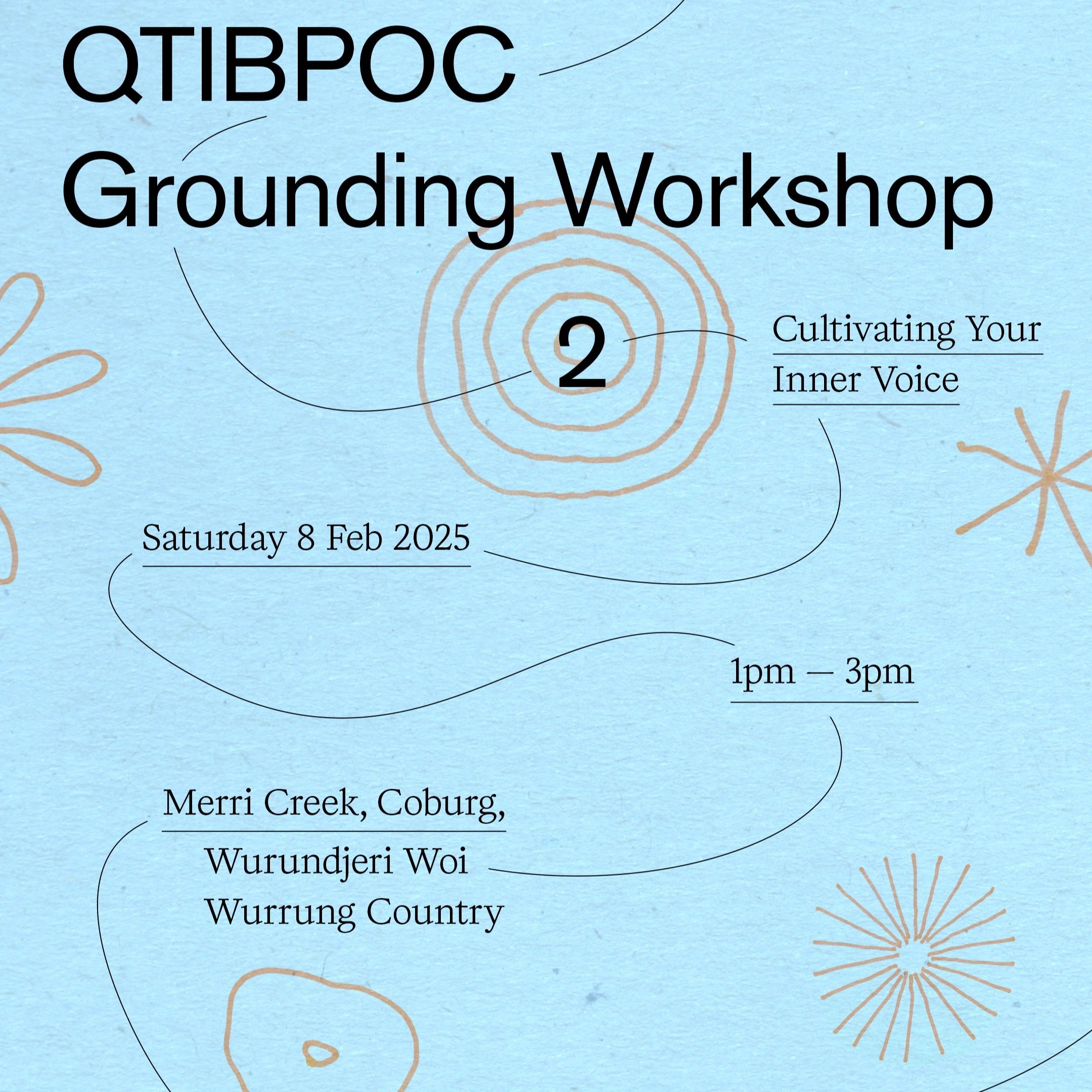 QTIBPOC Grounding Workshop: Cultivating Your Inner Voice
