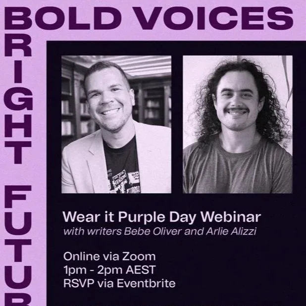 WEBINAR: Bold Voices, Bright Futures with Bebe Oliver and Arlie Alizzi
