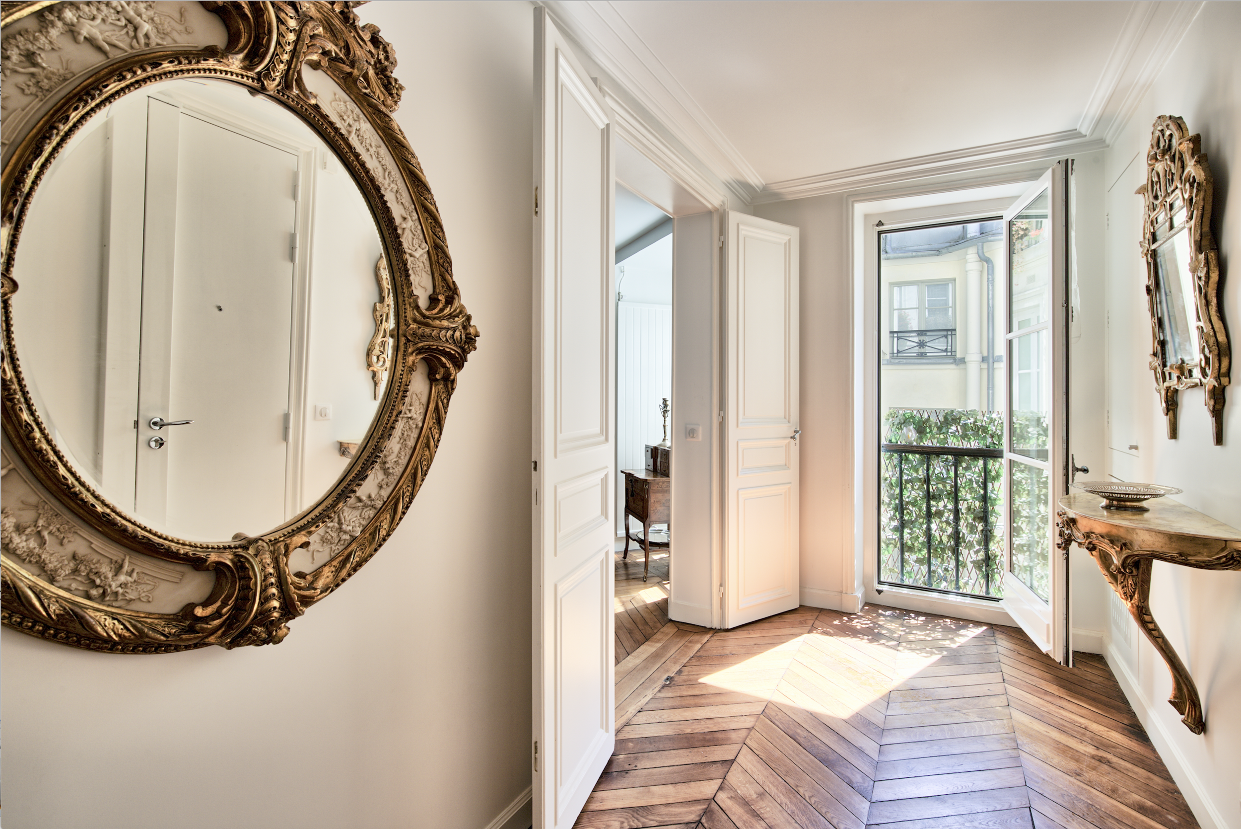 appartement haussmannien parisien au coeur de saint germain parquet charme de l'ancien