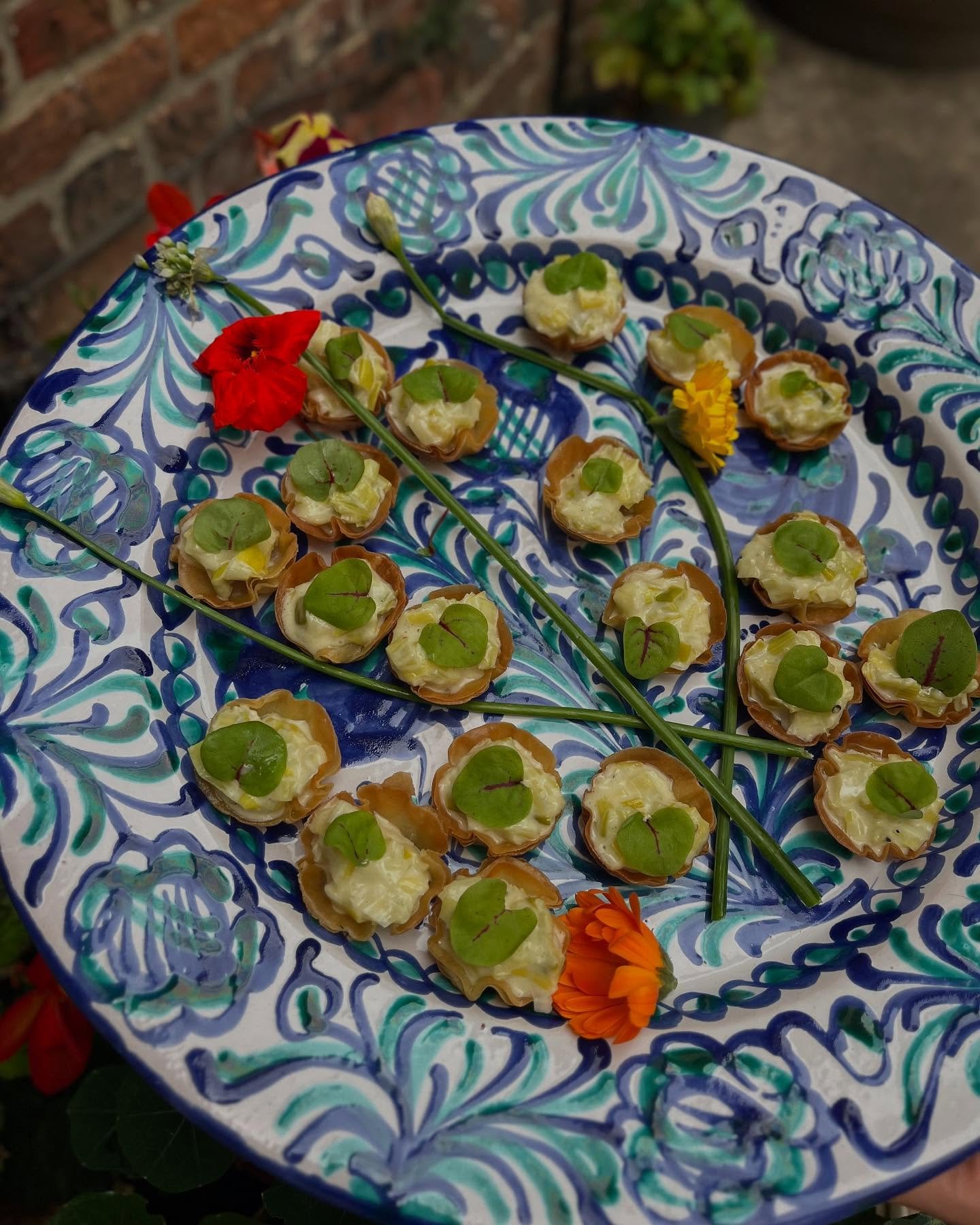 It&rsquo;s nearly the start of the event season and we can&rsquo;t wait to start making these scrumptious bites! 

As well as being totally delicious in flavour, our canap&eacute; trays and plates are sourced from antiques fairs and shops (benefits o