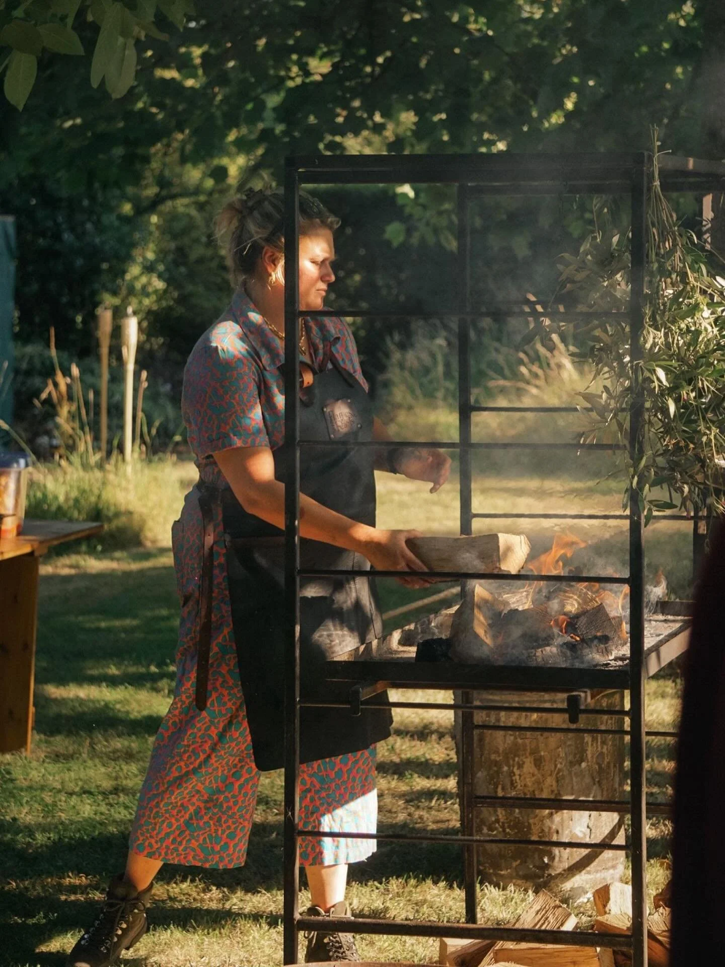 Preparing to create a feast! 🔥