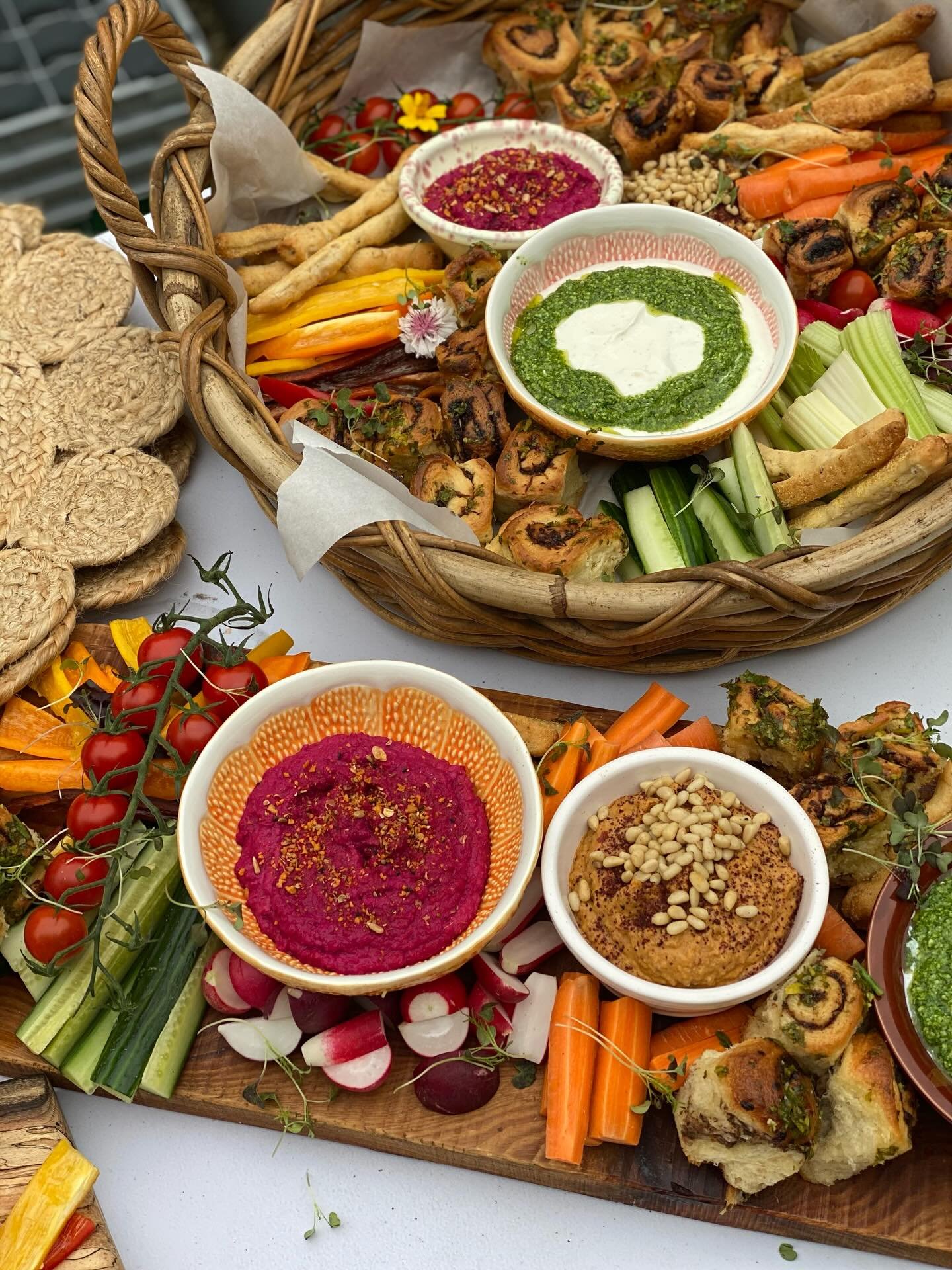Grazing tables or boards are the trend of 2026! We are seeing more and more requests for relaxed sharing style tables for guests to linger and pick from. Loving all the colours and flavours 💚🧡🤎🤍🩷🩶