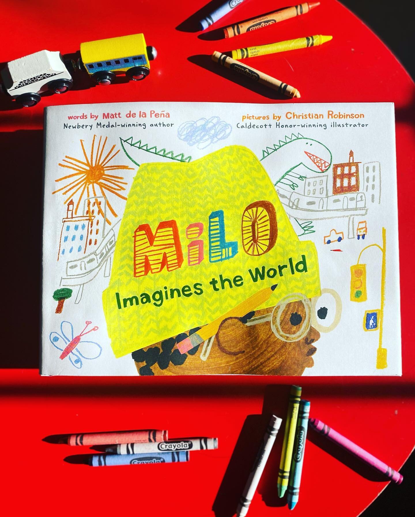 Happy Read Across America Day! In my continual effort to promote diversity in children&rsquo;s literature, today I wanted to share with you, &ldquo;Milo Imagines The World&rdquo; ...a beautiful layered story written &amp; illustrated by the same amaz