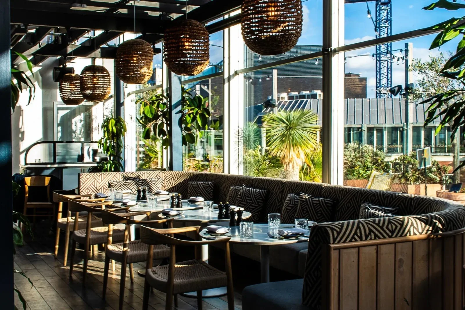 45th & 7th, the rooftop restaurant at 45 London