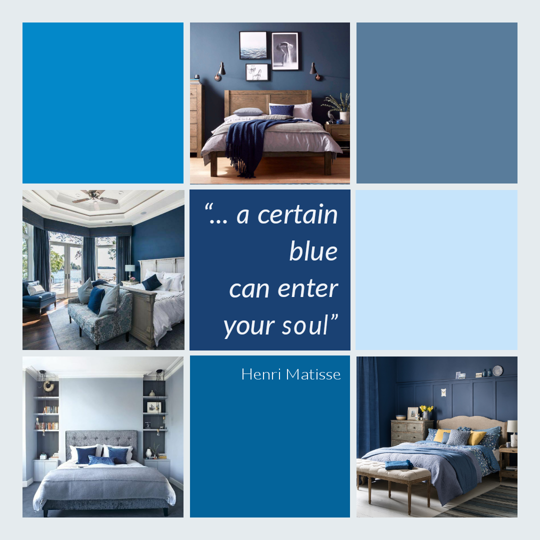 “A certain blue can enter your soul. A certain red has an effect on your blood pressure.”