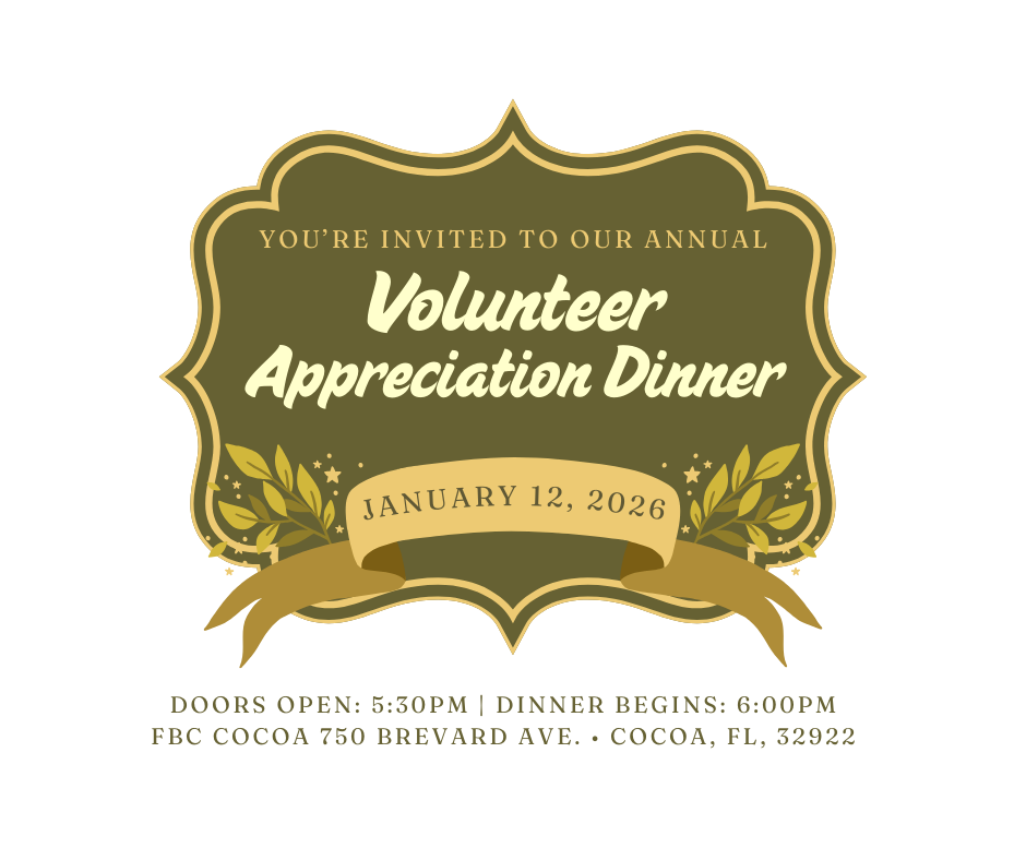 Volunteer Appreciation Dinner