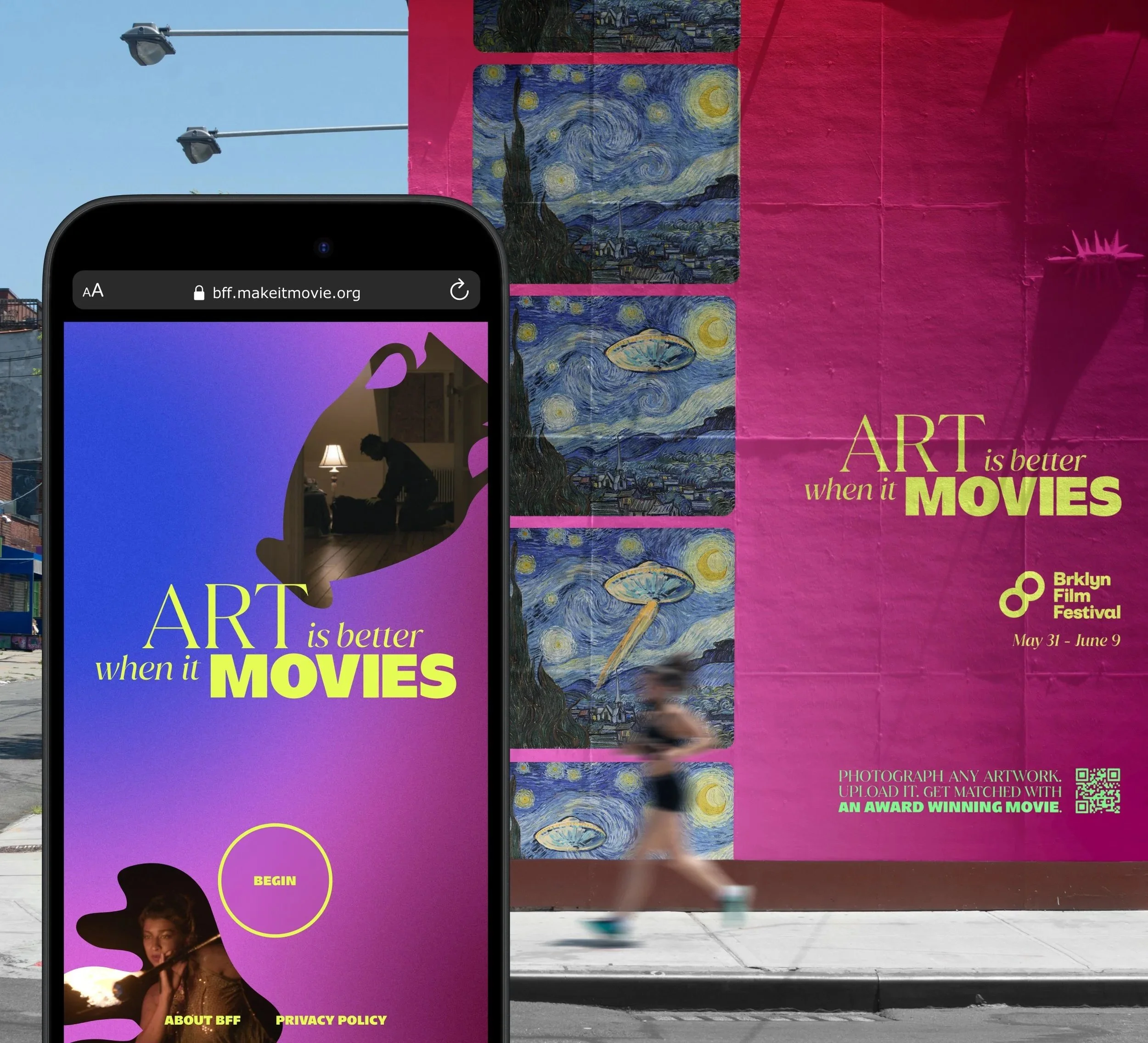 Brooklyn Film Festival AI Experience