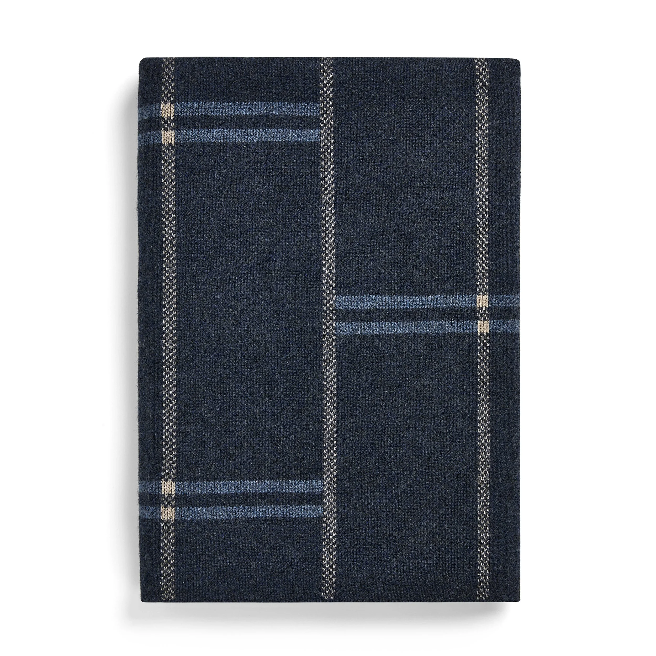 Interiors Signature Throws - Spring 2026 - Gallery Grid Indigo_Folded.jpg