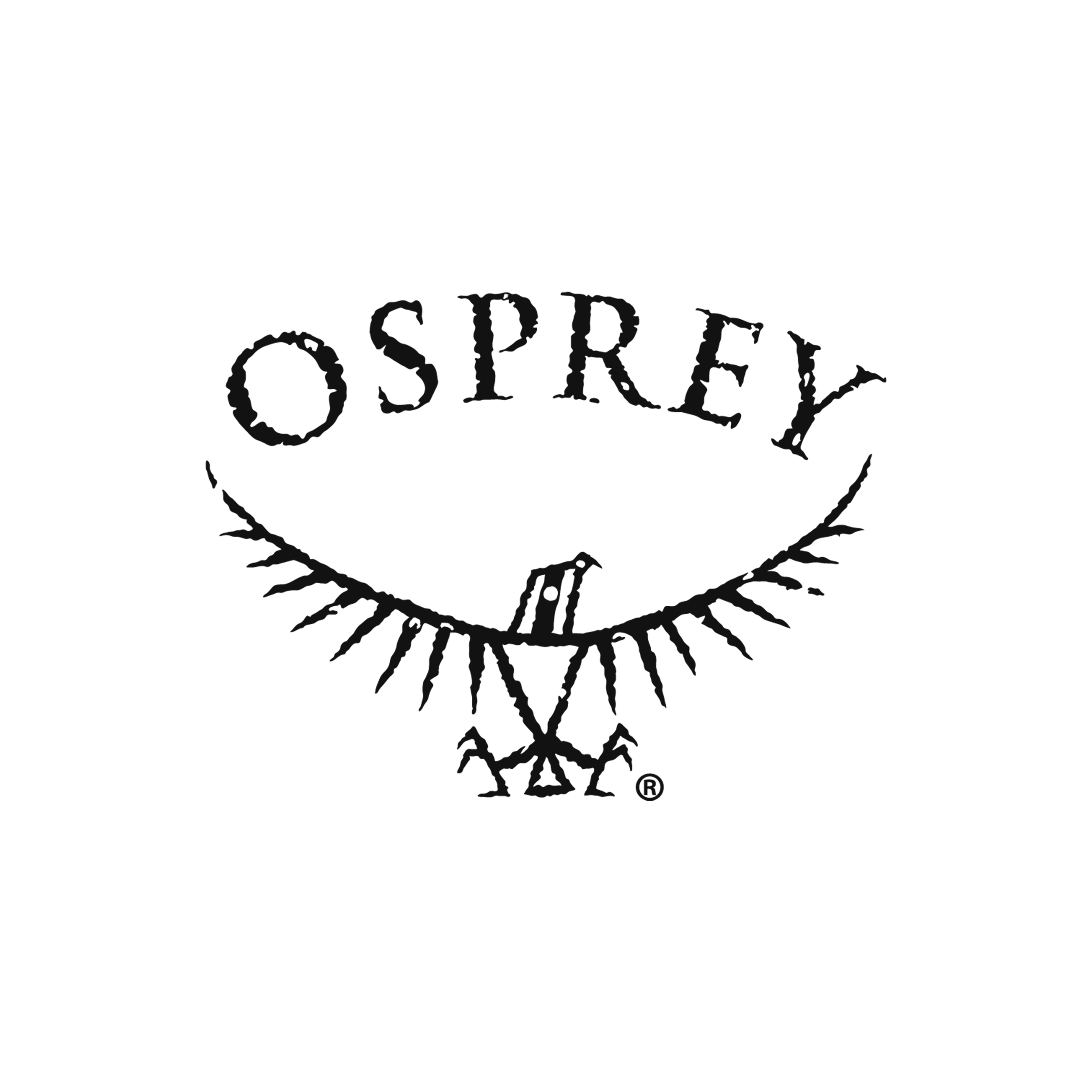 Osprey logo featuring the word 'OSPREY' and a stylized bird with wings spread.