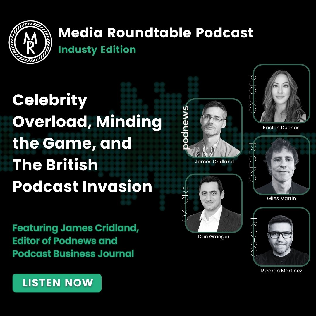 Finding New Hits - Celebrity Overload, Minding the Game, and The British Podcast Invasion