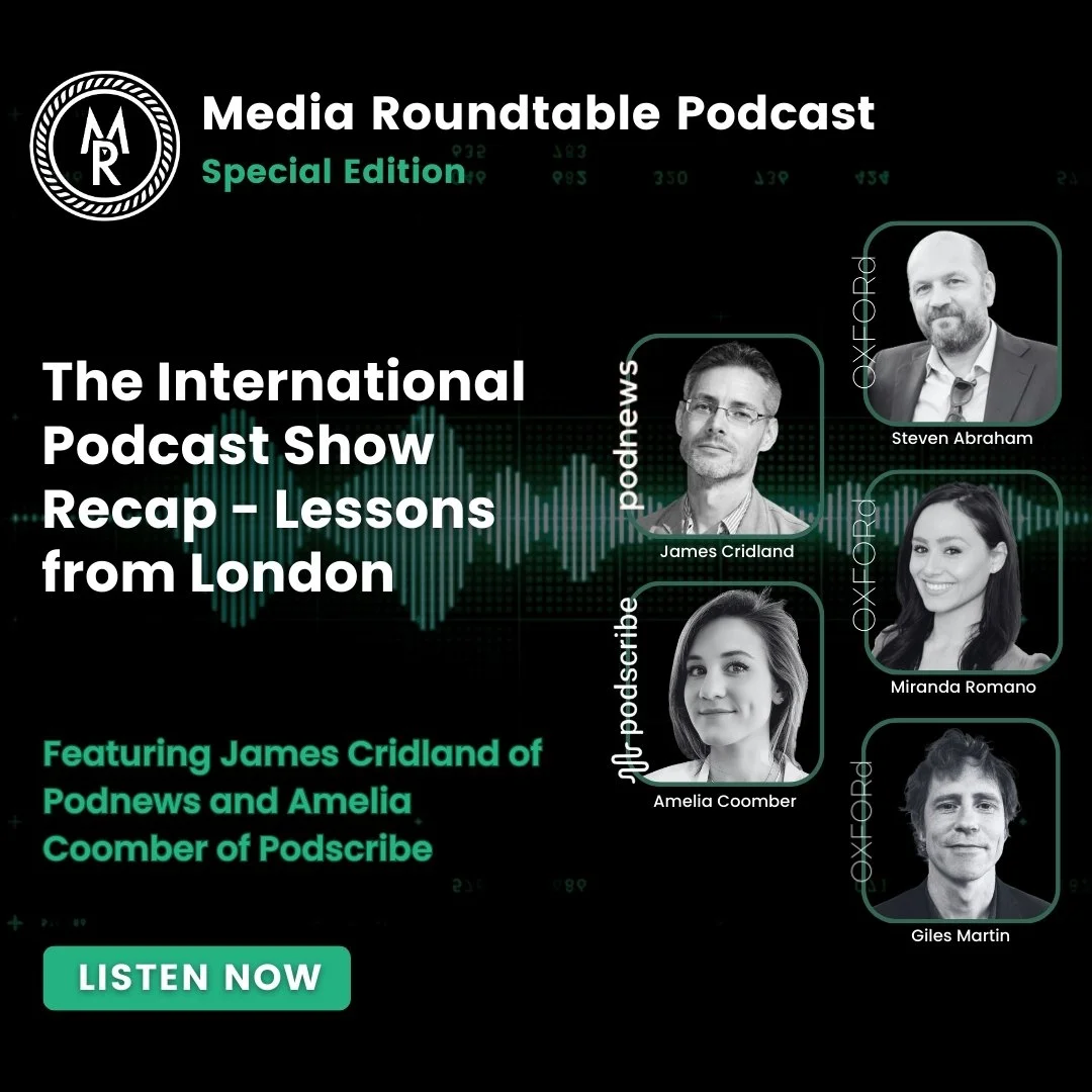 The International Podcast Show Recap - Lessons from London with James Cridland and Amelia Coomber