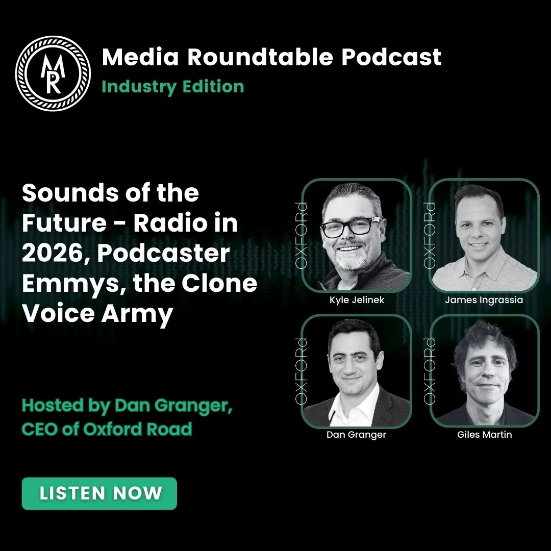 Sounds of the Future - Radio in 2026, Podcaster Emmys, the Clone Voice Army