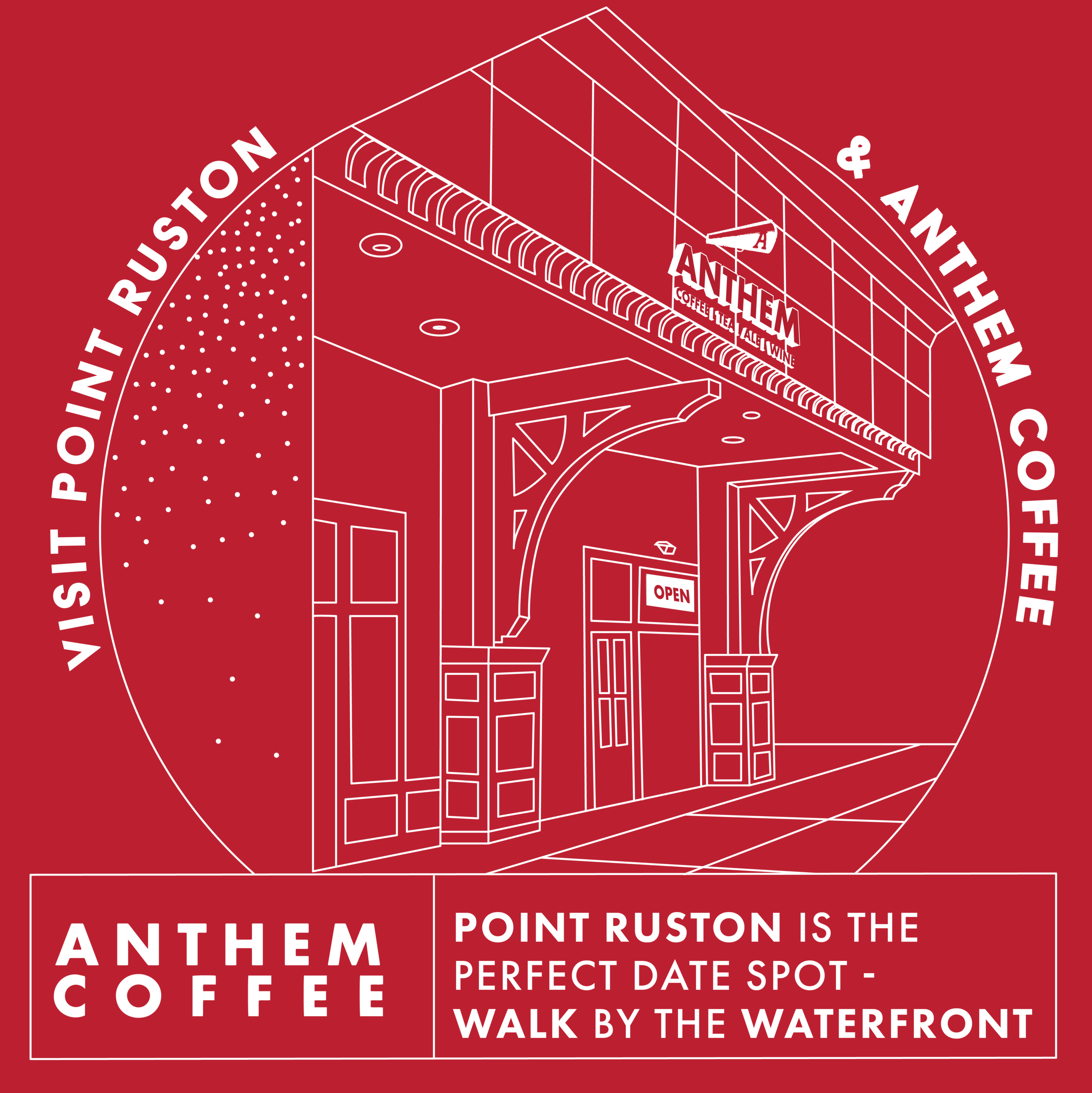 Dinner Point Ruston Point Ruston — Anthem Coffee