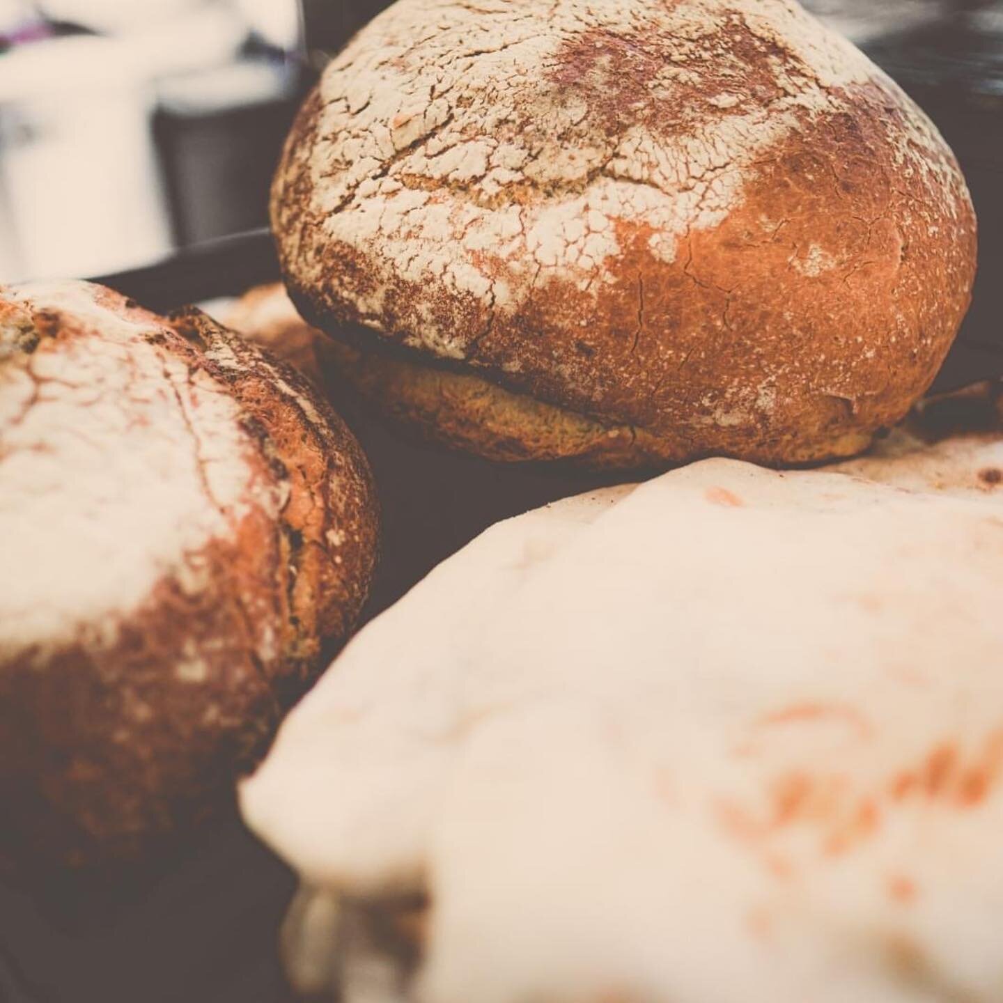 Our delicious, freshly made bread...

There's something about bread and dips you just can't beat.

Our menu includes... 
🌿 Hummus
🌿 Red Pepper &amp; Feta 
🌿 Avocado Crema 
🌿 Goats Cheese Mousse 
🌿 Black Olive Tapenade 

Plus different snacks inc