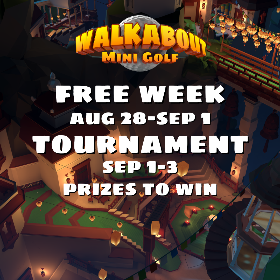 Walkabout Mini Golf Free Week &amp; Tournament 