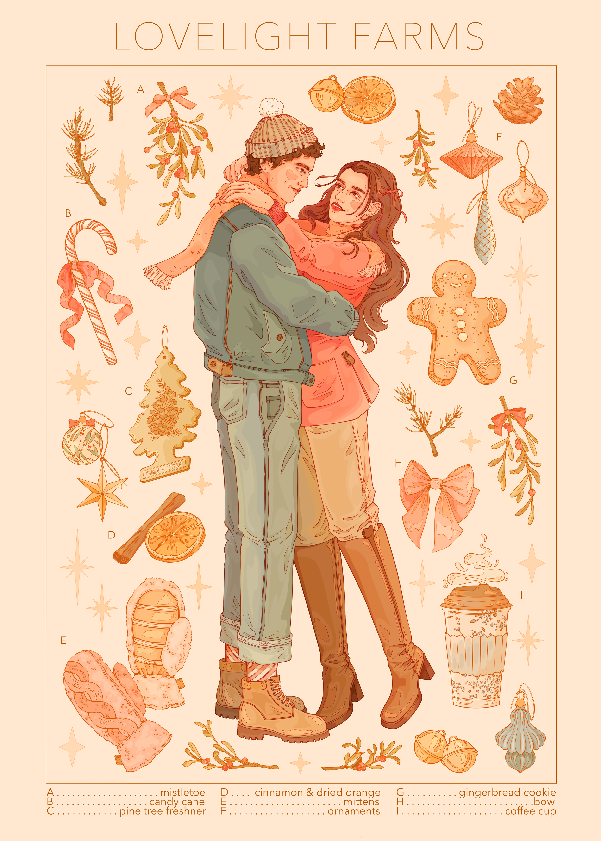 Special Illustration for 'Lovelight Farms' by B.K. Borison