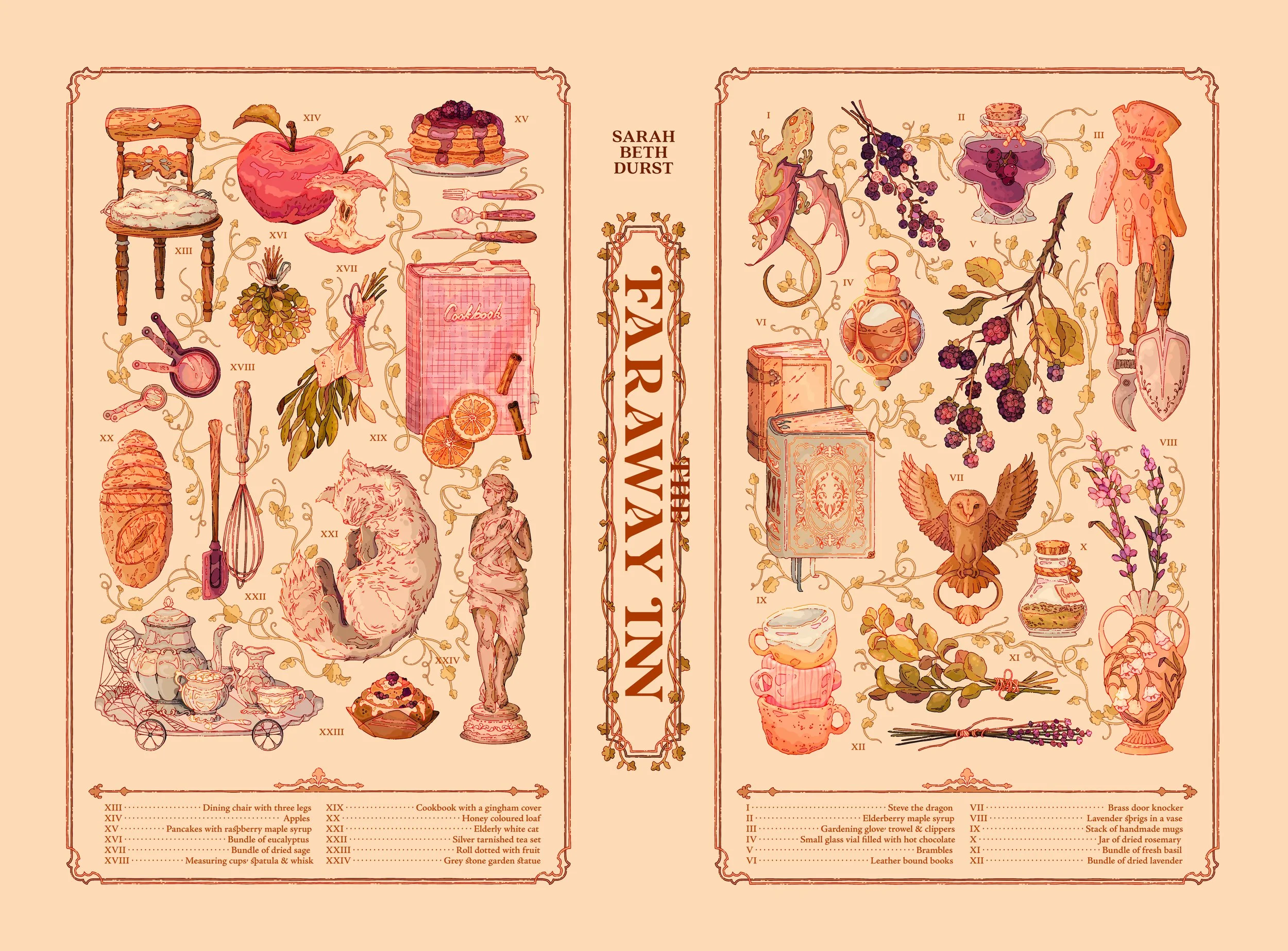Hardcase Illustration for the Fairyloot special edition of 'The Faraway Inn' by Sarah Beth Durst