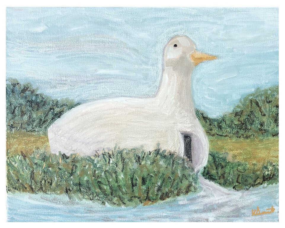 "The Big Duck" Giclee Print