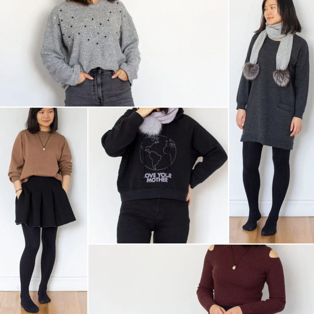 winter travel outfits